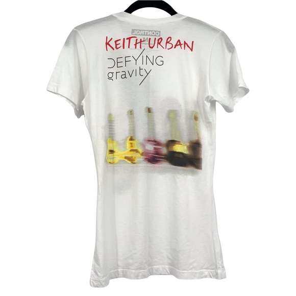 Keith Urban Defying Gravity Concert Tour Band Graphic Tee 2010 Medium - Picture 2 of 6